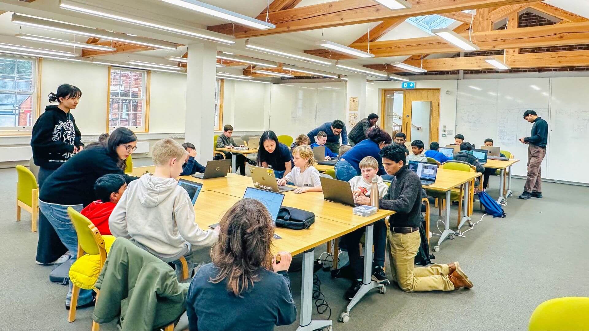 Students Coding at InterLync